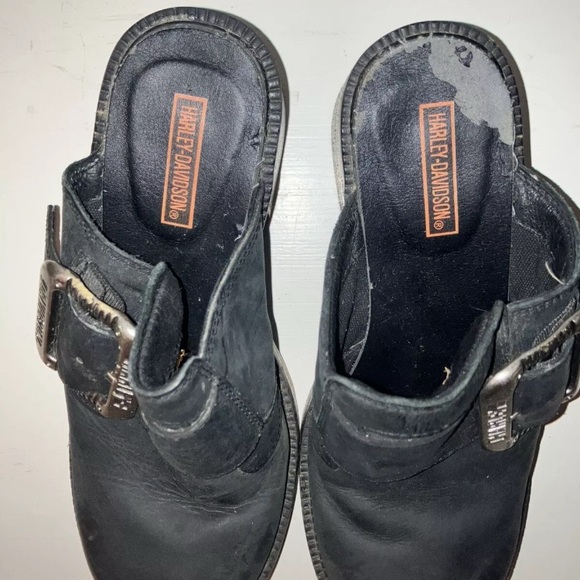harley davidson slip on clogs size woman’s 6 - Picture 5 of 7